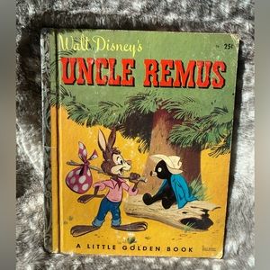 Vintage 1946 Walt Disney's Uncle Remus hardcover D6 A Little Golden Book